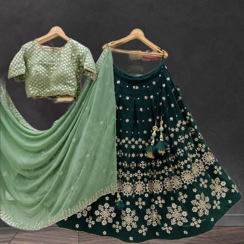 Georgette Festival Lehenga Choli, Feature : Elegant Design