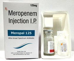 Meropenem Injection, Packaging Type : Glass Bottle