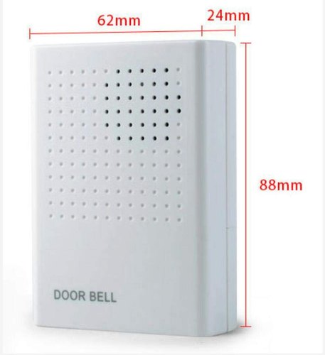 NAVKAR Plastic ACCESS CONTROL DOOR BELL, Voltage : 6volts
