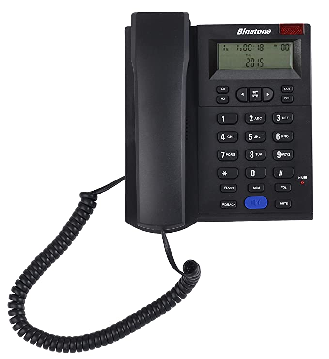 Binatone Concept 700 Corded Landline Phone (Black)