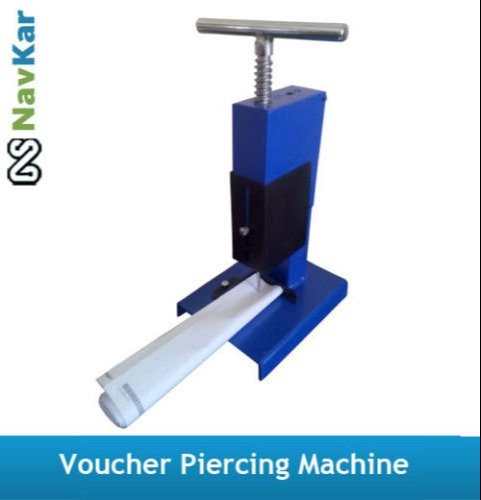Mild Steel Heavy Voucher Piercing Machine, Packaging Type : Carton Box