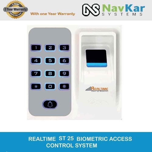 Realtime ST25 Biometric Access Control System, for Cabinets, Color : Black