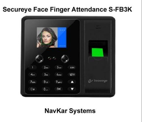 Secureye S-FB3K Face Finger Attendance Machine