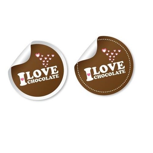 Chocolate Stickers