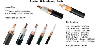 flange connector leaky cable rf rg lmr