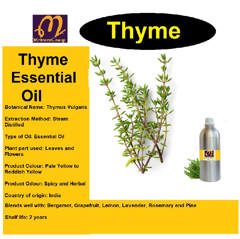 Thyme Oil, Cultivation Type Common, INR 800INR 1,200 / kg by Agro