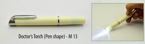 Power Plus LED Pen Torch, Color : Cream White