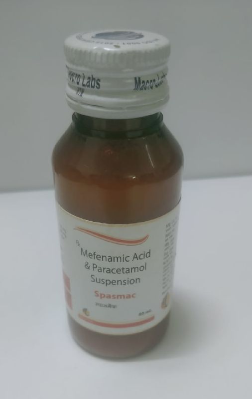 PERACETAMOL 250MG+MEFENAMIC ACID 100MG, for Health Supplement, pain relief fever, Form : Liquid