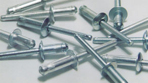 Aluminum Polished Lock Rivets, for Industrial Use, Joint Use, Feature : Grey