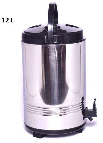 Stainless Steel Water Container, Shape : Round