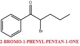 GAURANG INTERNATIONAL 2-bromo-1-phenyl-pentan-1-one, Style : POWDER
