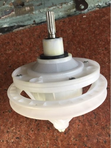 Electric Nylon Washing Machine Gearbox, Color : White