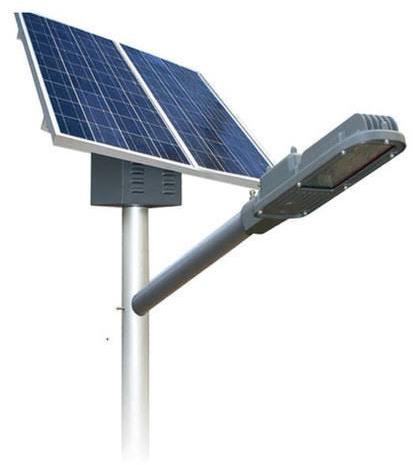 LED Solar Street Lights, Lighting Color : Cool White, Bright White