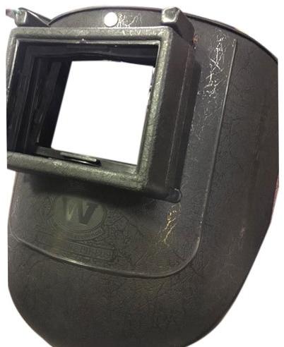ABS Plastic Safety Welding Shield, Color : Black