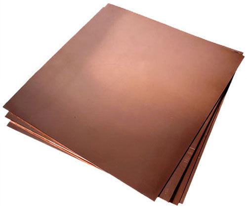 Rectangular Copper Sheet, for Industrial, Feature : Corrosion Proof, Durable, Impeccable Finishing