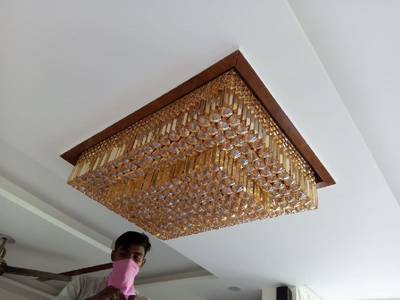 Customized Chandelier, for Banquet Halls, Home, Hotel, Office, Restaurant, Feature : Fine Finishing