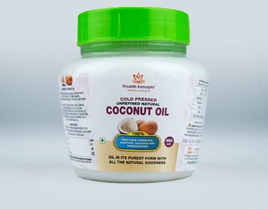 250 Ml Cold Pressed Coconut Oil