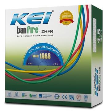 KEI BanFire-ZHFR Unsheathed Flexible Cables, for Home, Industrial