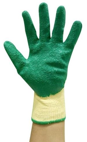 Crinkled Latex Coated Gloves