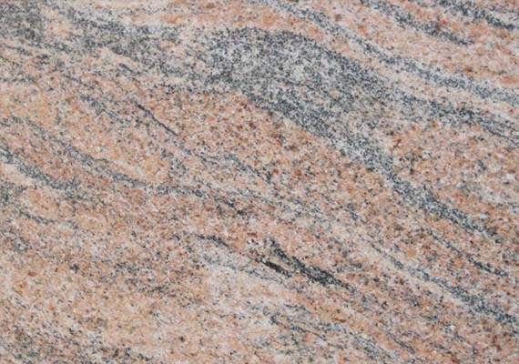 Rectangular Polished Juprana Granite Slabs, for Construction, Pattern : Plain