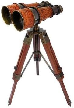 AGSB-05 Brass Binocular With Tripod Stand