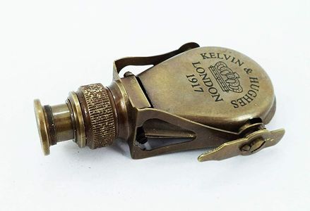 Brass Single Leaf Binocular