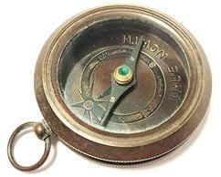 Brass Pocket Compass