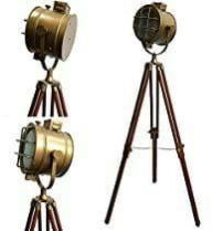 AGSSL-01 Brass Spot Light With Tripod Stand
