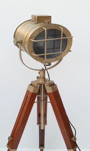 AGSSL-08 Brass Spot Light With Tripod Stand