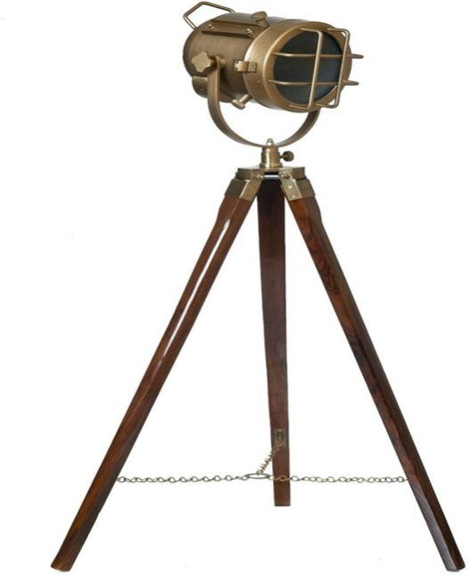 AGSSL-12 Brass Spot Light With Tripod Stand