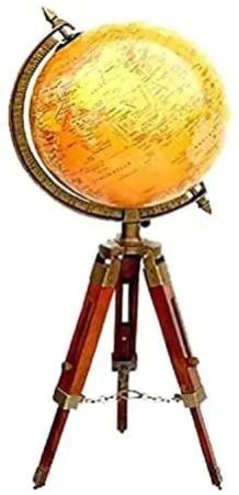 AGSWGL-5 Brass Tripod World Globe