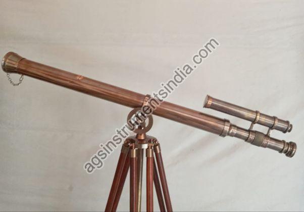 AGSTL-03 Tripod Telescope with Viewfinder, Style : Antique