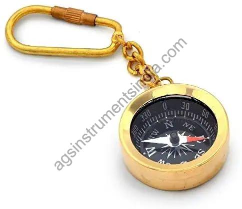 Magnetic Compass Keychain