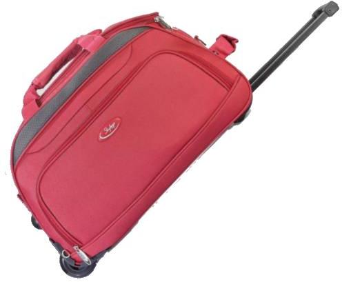 Skybags Nylon Duffle Trolley Bag, Size : 55 x 30 x 24 cm