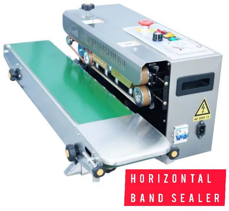 Coated Horizontal Band Sealing Machine, Size : 10inch, 12inch, 14inch, 16inch