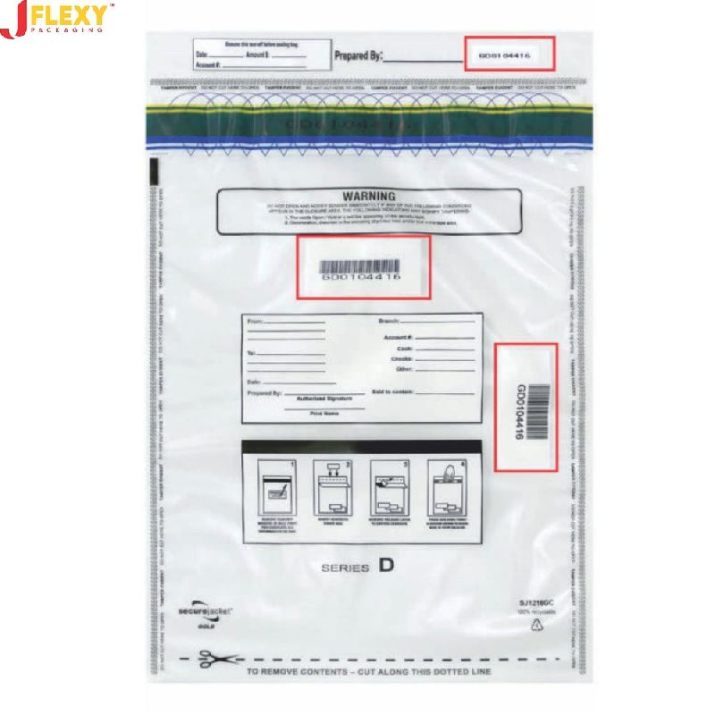Mailer Multiple Receipt Tamper Evident Bag