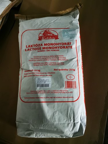 Lactose Monohydrate Powder, Purity : 99.85 %