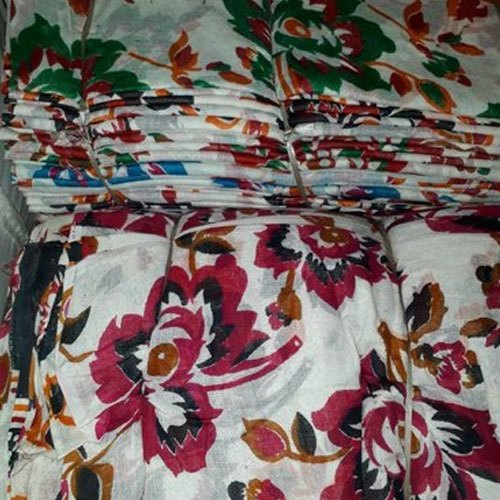 Fancy Floral Printed Cotton Fabric