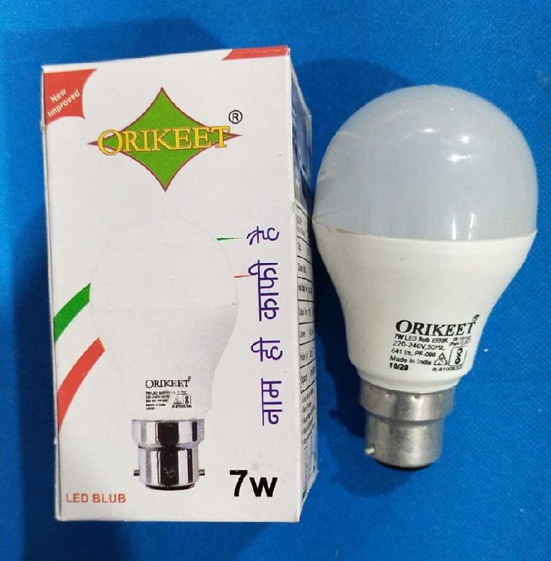 Orikeet 7W LED Bulb, Length : 4-6 Inches