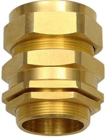 Polished Brass E1W Cable Gland, Feature : Durable, Fine Finished, Light Weight