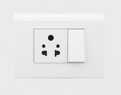 Legrand Modular Switches, Color : White