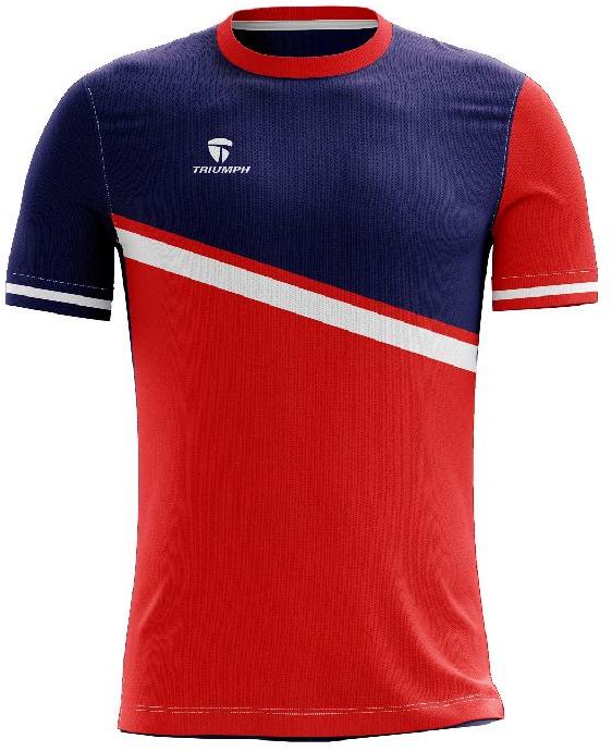 Triumph Polyester Half Sleeve Sports Jersey, Sportswear Type : Running ...