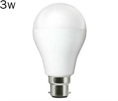 Round Ceramic 3W LED Bulb, for Lighting, Voltage : 250V