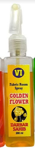 Joni's Golden Flower Room Freshener, Form : Liquid