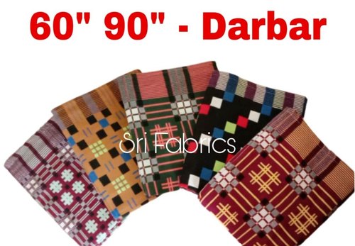 Sri Fabrics Printed Darbar Cotton Bed Sheets, Size : 60x90 Inch