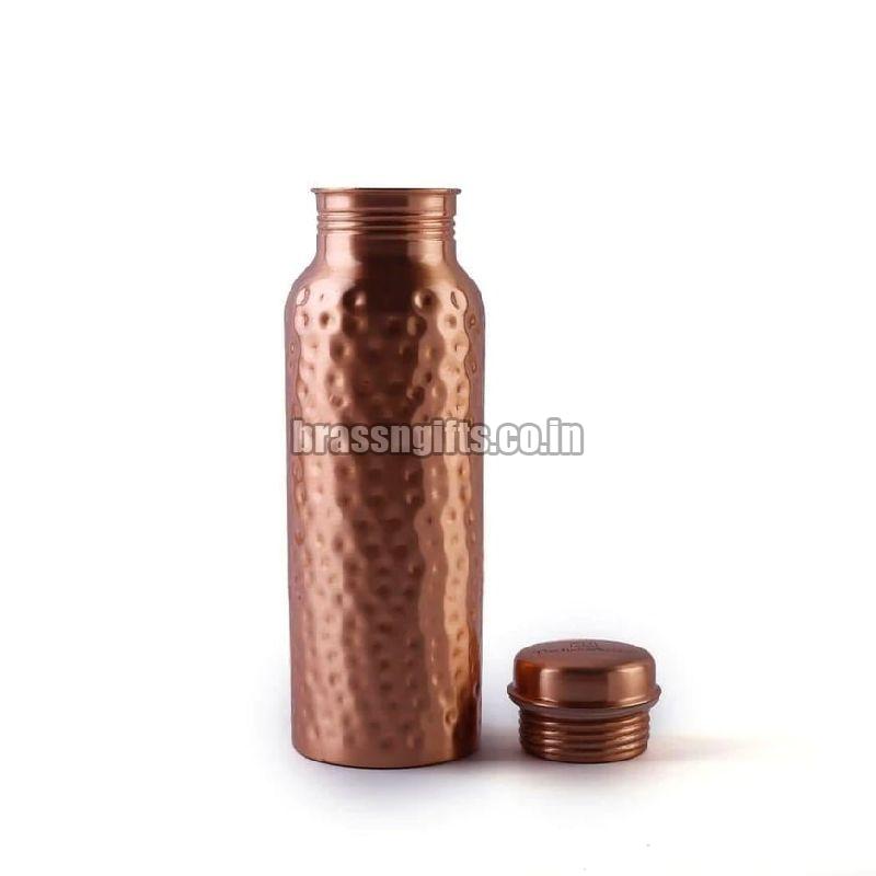  Hammered Copper Bottle, Size : Standard