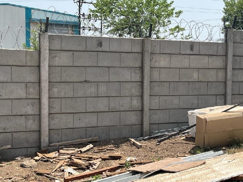 Non Polished Precast Compound Wall, for Boundaries, Feature : High Strength