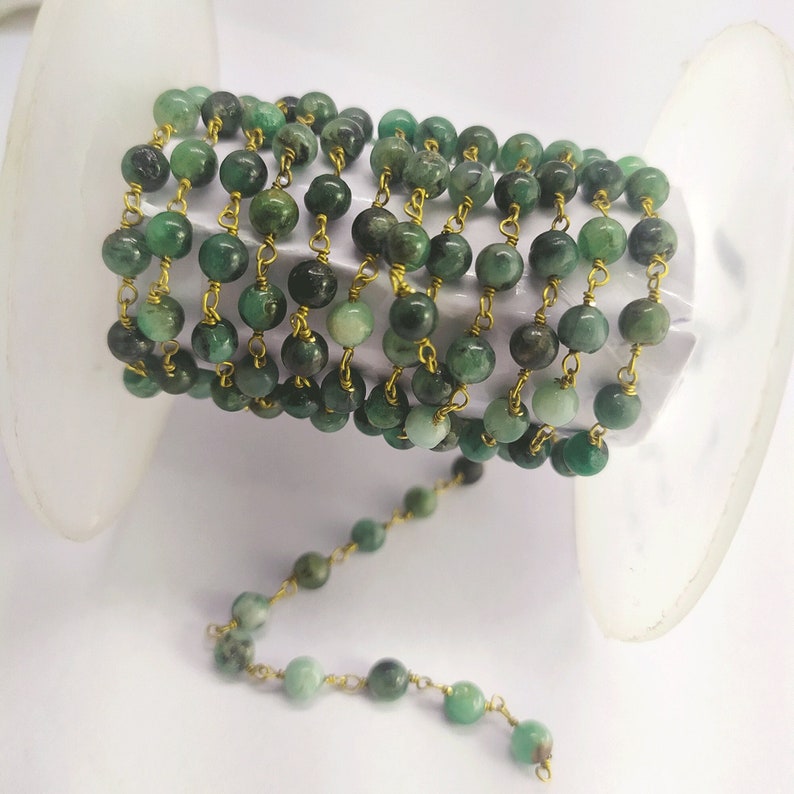 Emerald Rosary Chain