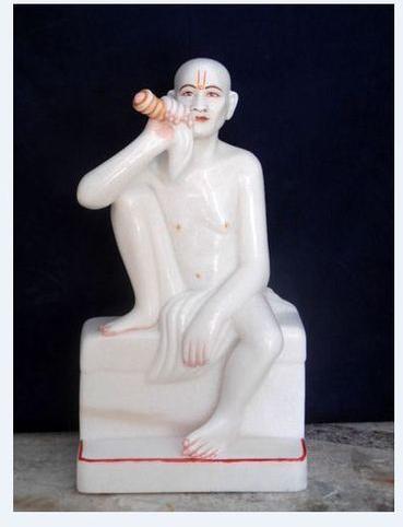 Marble Gajanan Maharaj Statue