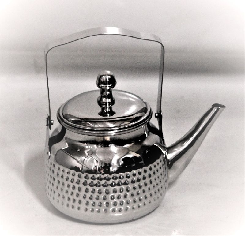 Polished Plain steel ss tea pot, Size : 12x8Inch, 14x12Inch, 15x10Inch, 15x15inch